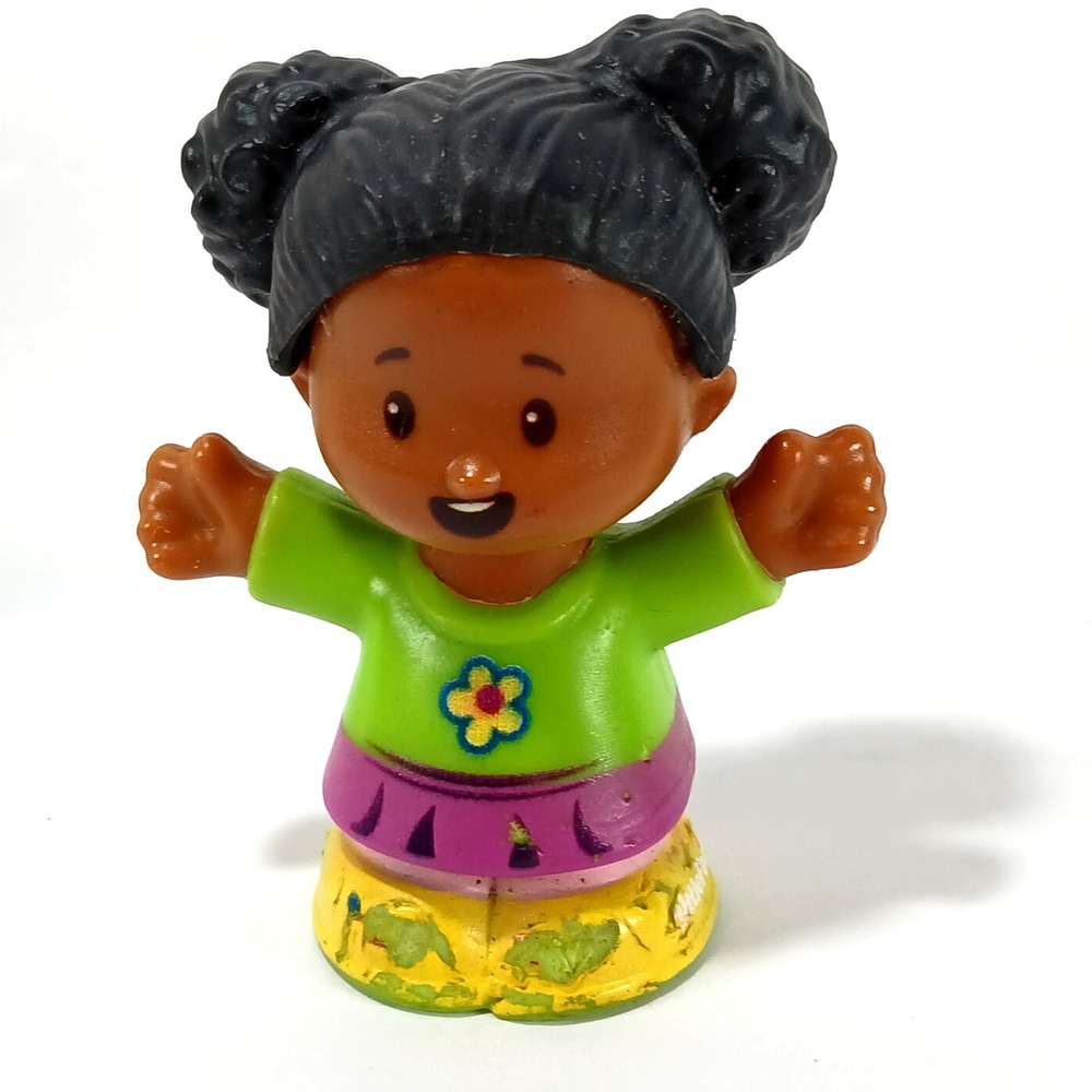Fisher Price Little People Tessa in Green and Purple